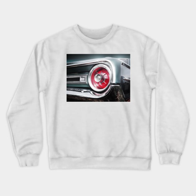 American classic car Galaxie 500 1964 Rear Crewneck Sweatshirt by Beate Gube